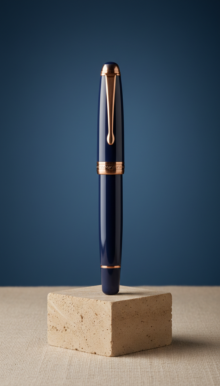 Fountain Pen with Gold-Plated Nib